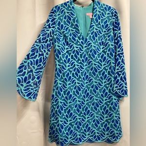 Lily Pulitzer teal dress